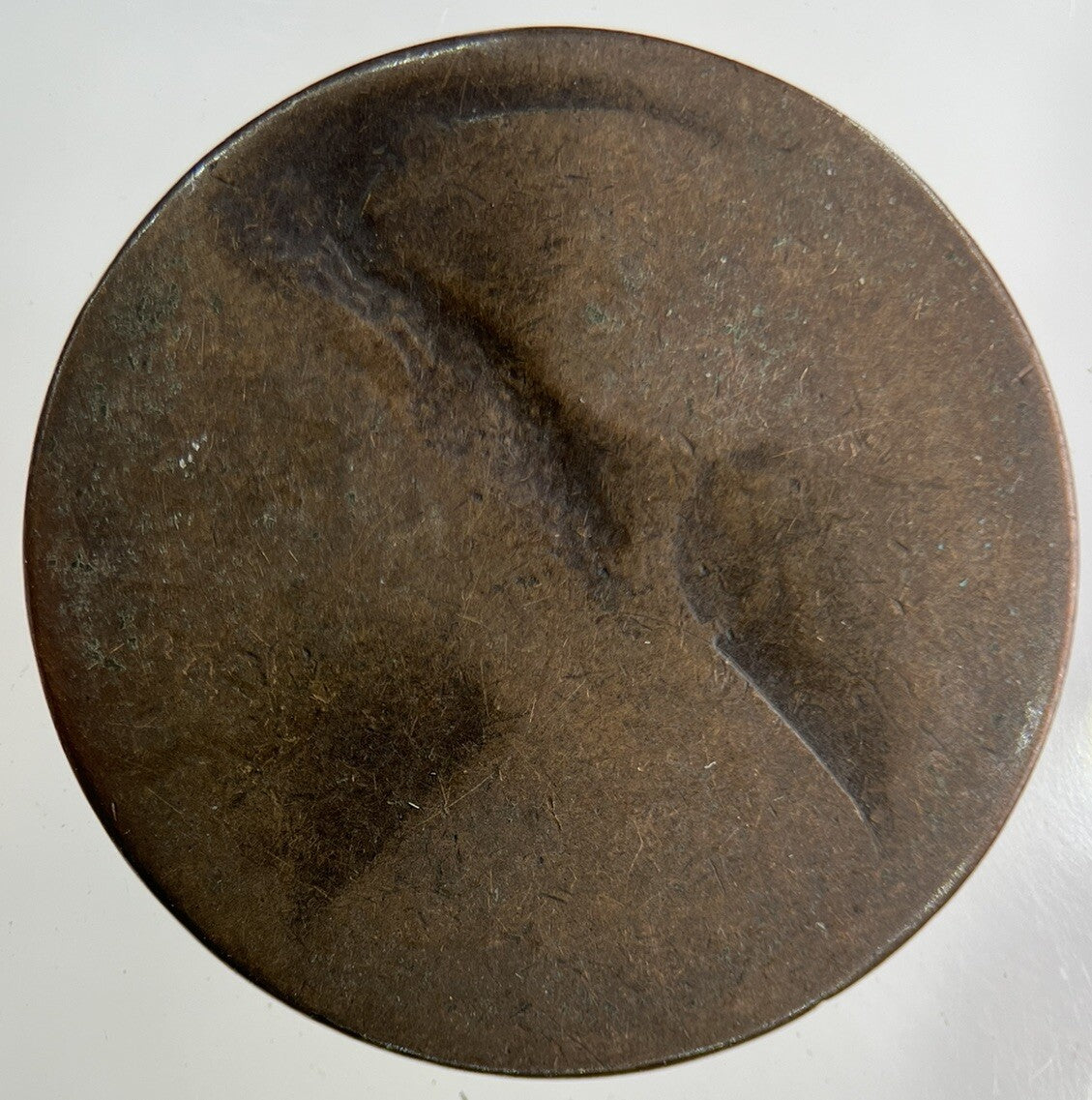 British Victoria One Penny Coin | Worn Grade