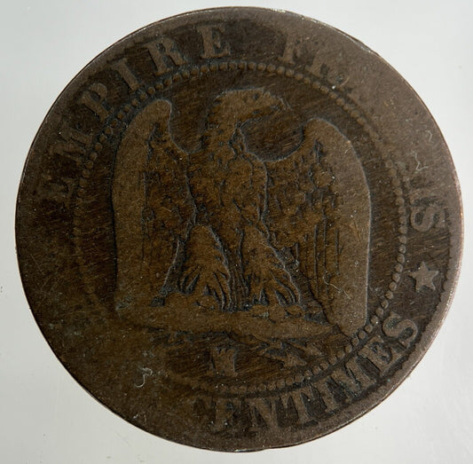 1854 France 5 Centimes Coin | Collectable Grade