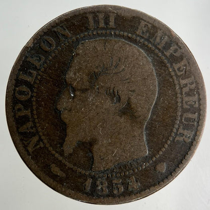 1854 France 5 Centimes Coin | Collectable Grade