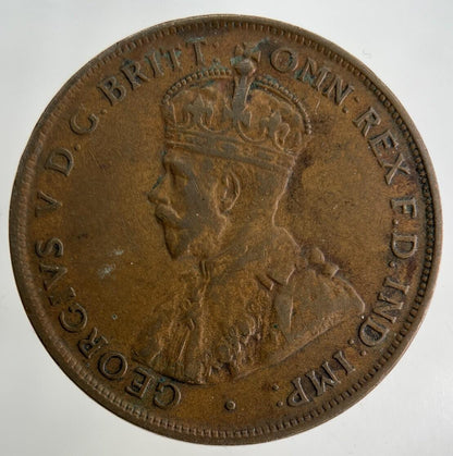 1927 Australia One Penny Coin | Fine Collectable Grade