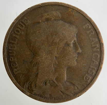 1902 France 5 Centimes Coin | Collectable Grade