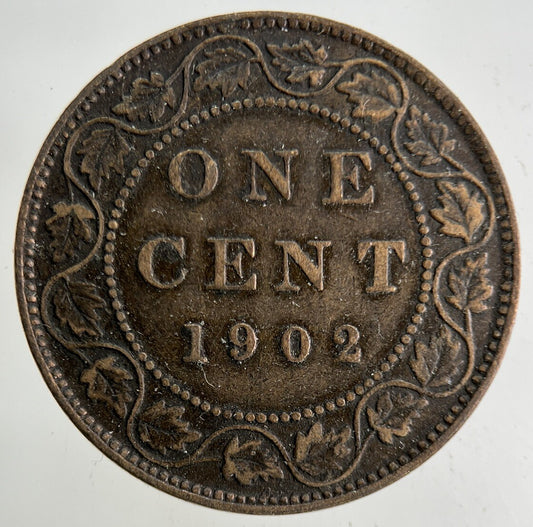 1902 Canada One Cent Coin | Fine Collectable Grade