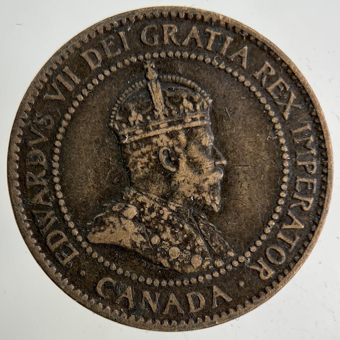 1902 Canada One Cent Coin | Fine Collectable Grade