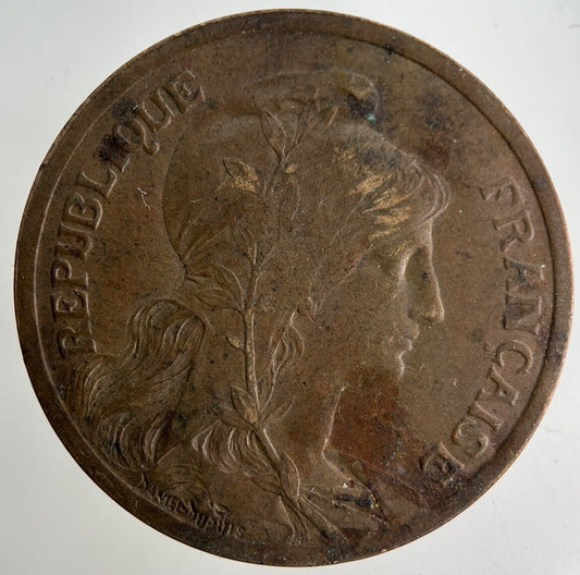 1916 France 10 Centimes Coin | Fine Collectable Grade