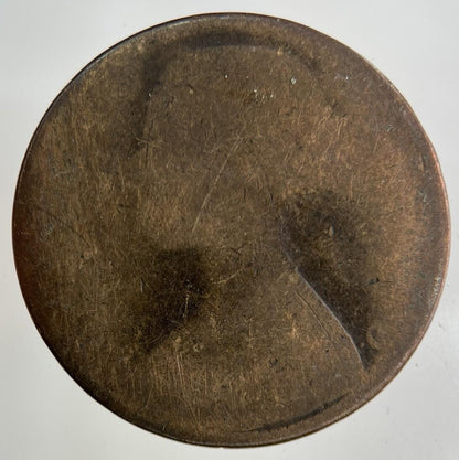 British Victoria One Penny Coin | Worn Grade