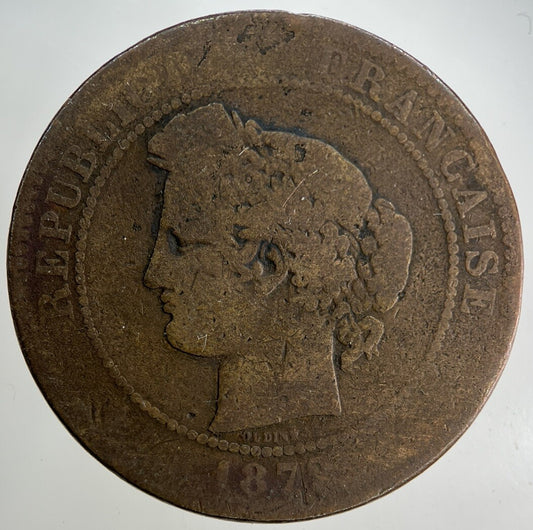 1878 France 10 Centimes Coin | Collectable Grade