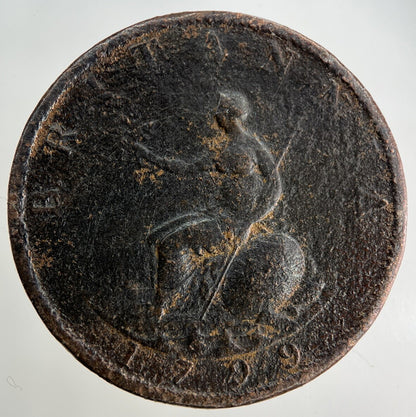 1799 George III 3rd Half-Penny Coin | Collectable Grade