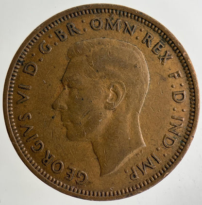 1945 George VI Half-Penny Coin | Collectable Grade