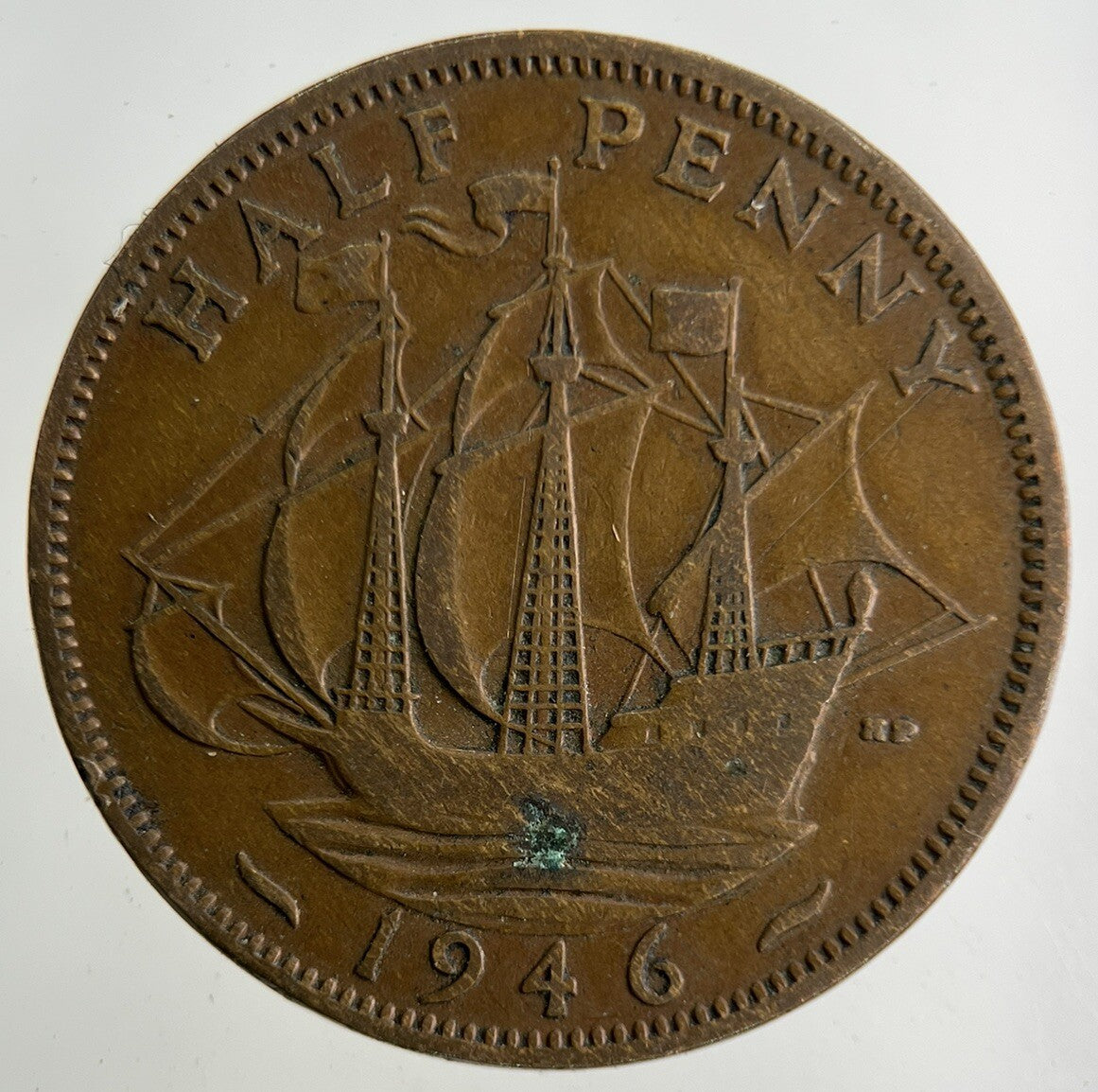 1946 George VI Half-Penny Coin | Collectable Grade