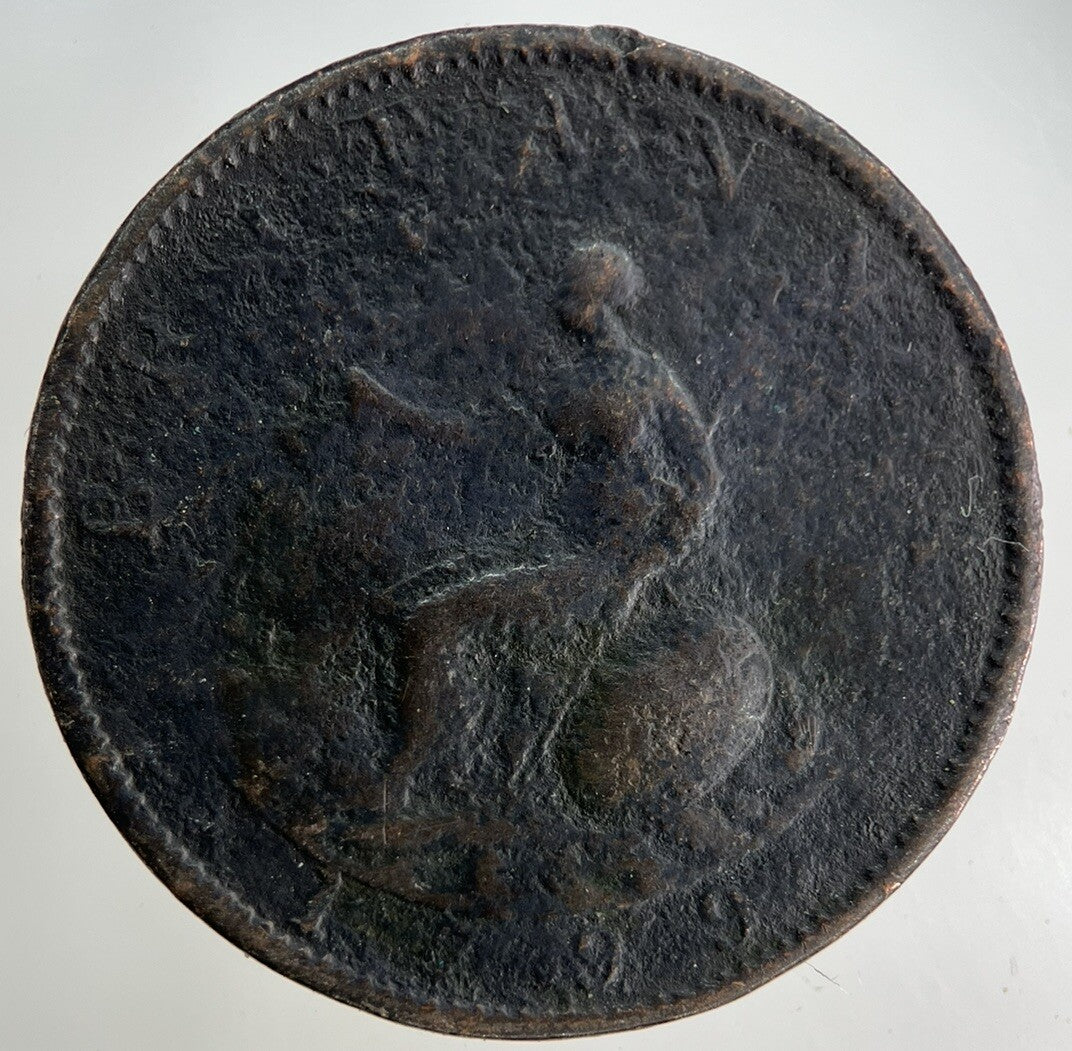 1799 George III 3rd Half-Penny Coin | Collectable Grade