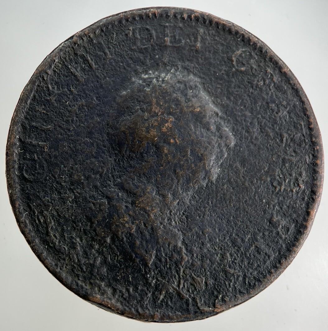 1799 George III 3rd Half-Penny Coin | Collectable Grade