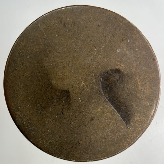 British Victoria One Penny Coin | Worn Grade