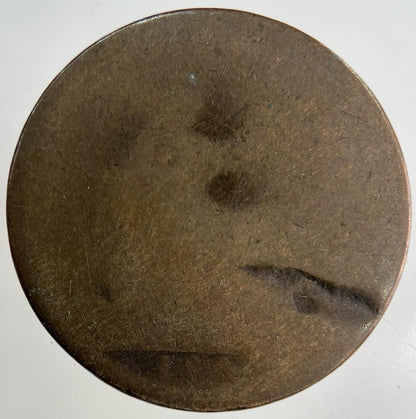 British Victoria One Penny Coin | Worn Grade