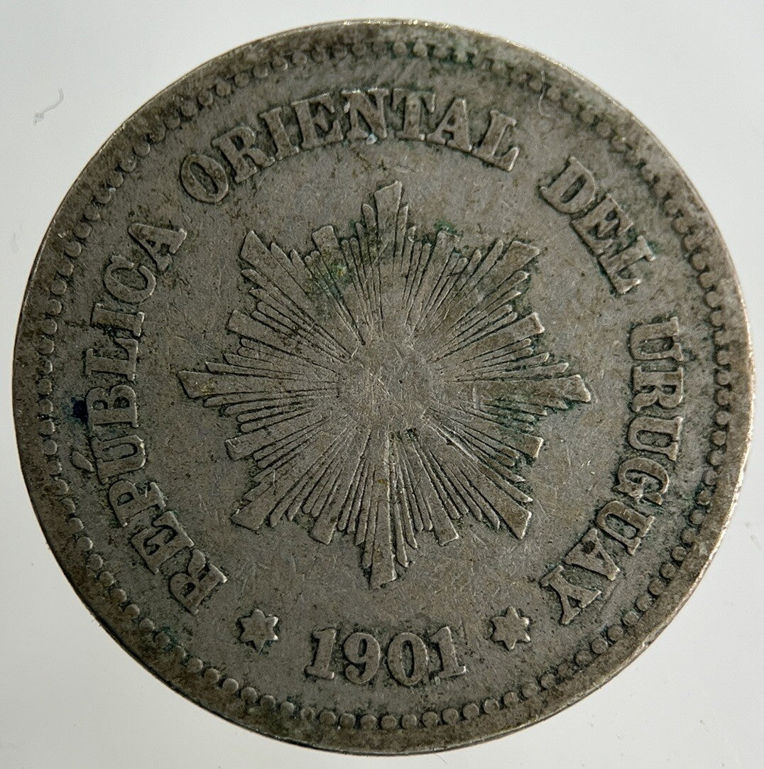 1901 Uruguay 5 Centesimos Coin | Collectable Grade