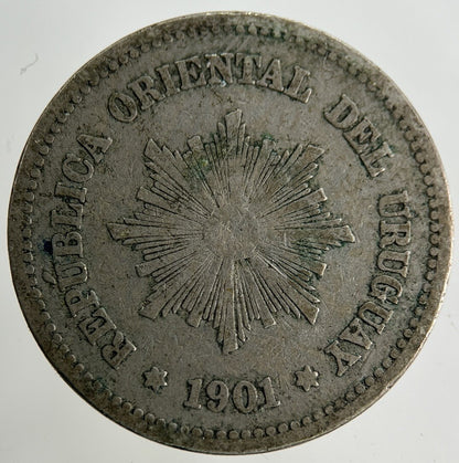 1901 Uruguay 5 Centesimos Coin | Collectable Grade