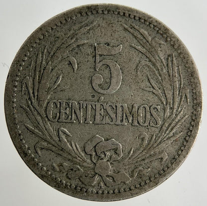 1901 Uruguay 5 Centesimos Coin | Collectable Grade