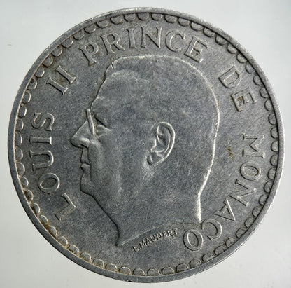 1945 Monaco 5 Francs Coin | Fine Collectable Grade