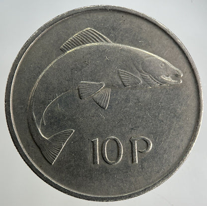 1974 Irish 10p Ten-Pence Coin | Fine Collectable Grade