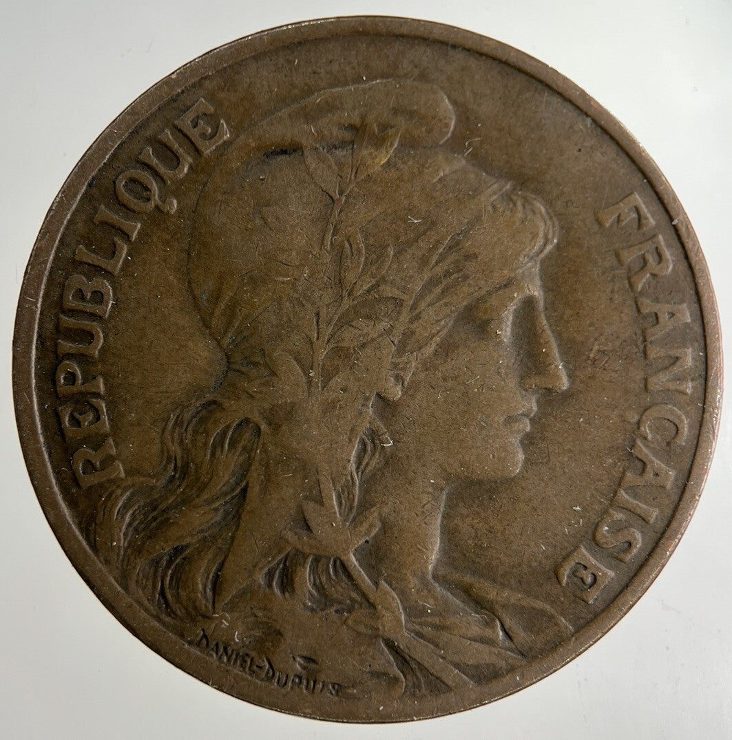 1913 France 10 Centimes Coin | Fine Collectable Grade