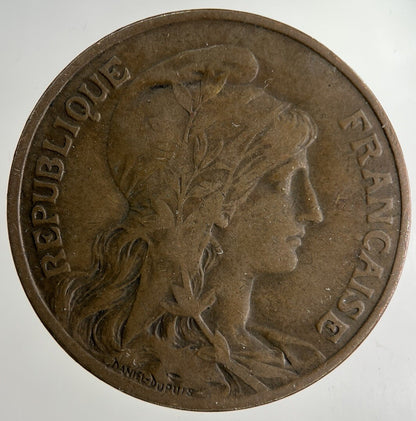 1913 France 10 Centimes Coin | Fine Collectable Grade
