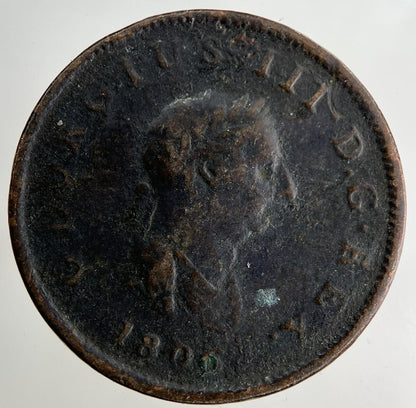 1806 George III 3rd Half-Penny Coin | Collectable Grade