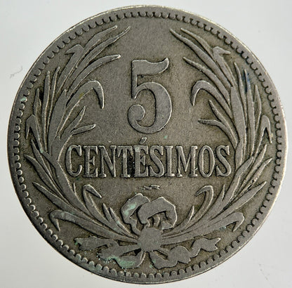 1924 Uruguay 5 Centesimos Coin | Collectable Grade