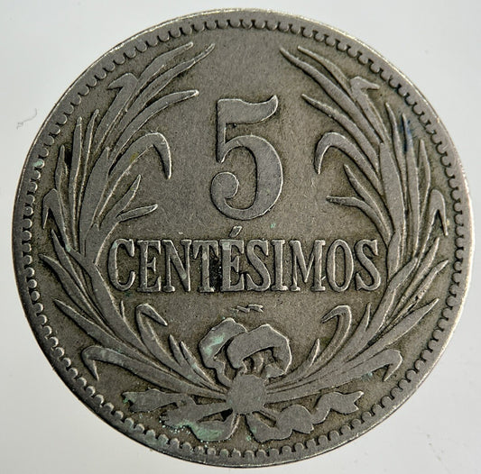 1924 Uruguay 5 Centesimos Coin | Collectable Grade