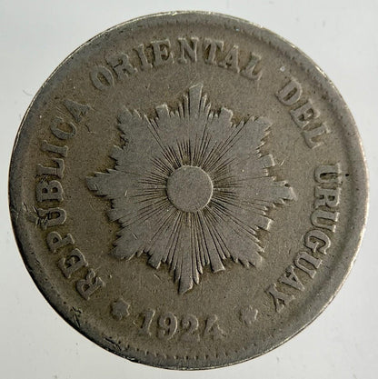 1924 Uruguay 5 Centesimos Coin | Collectable Grade