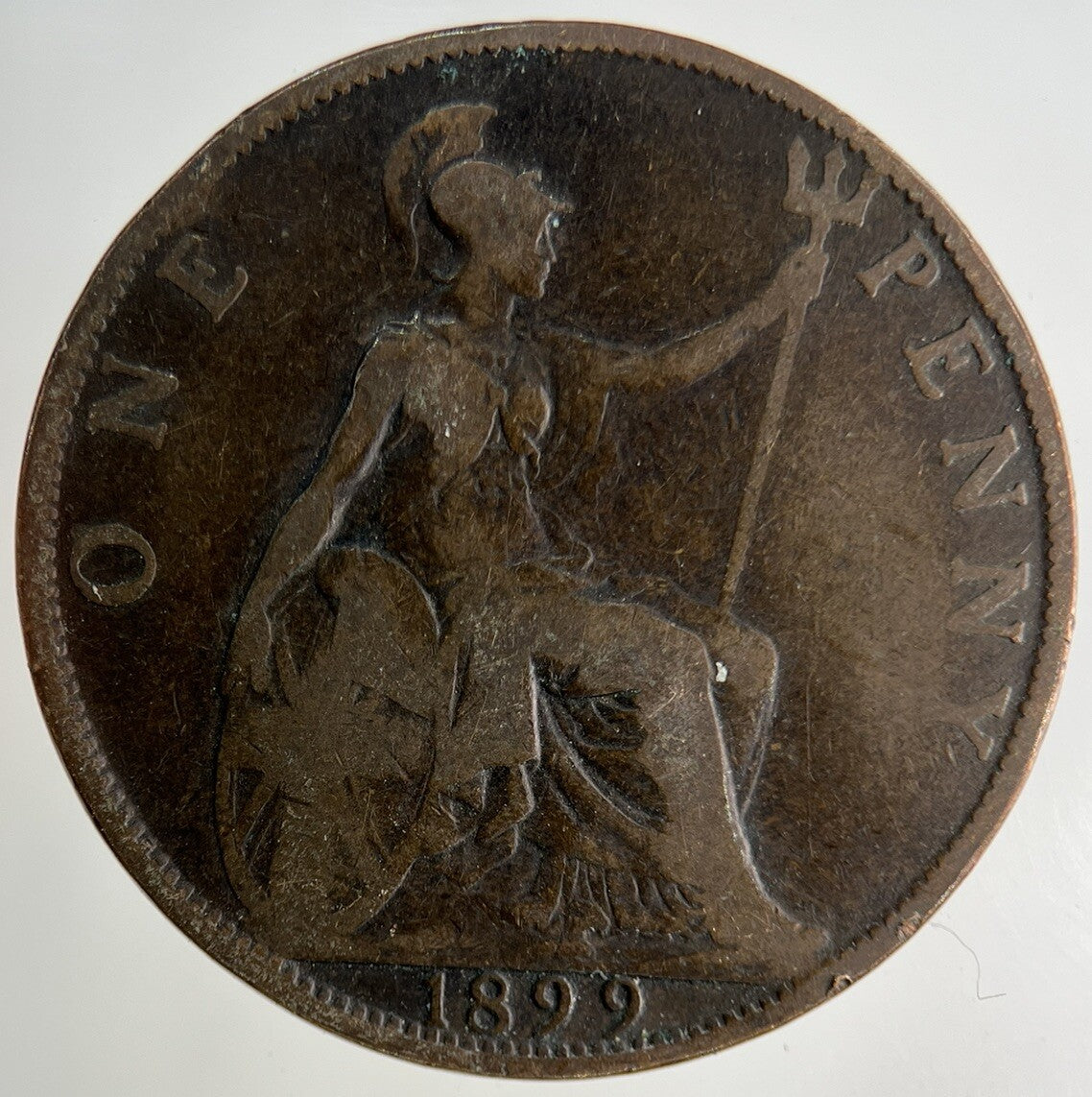 1899 Victoria One Penny Coin | Collectable Grade