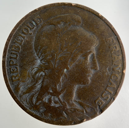 1904 France 10 Centimes Coin | Collectable Grade