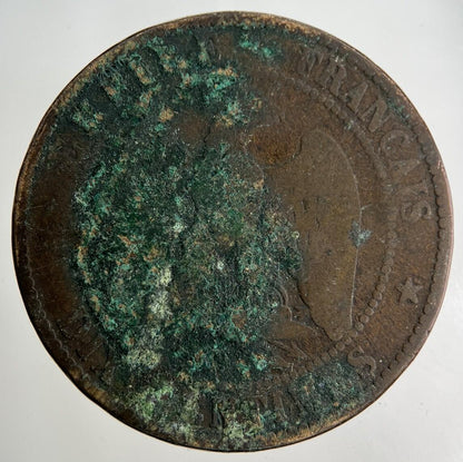 1853 France 10 Centimes Coin | Collectable Grade