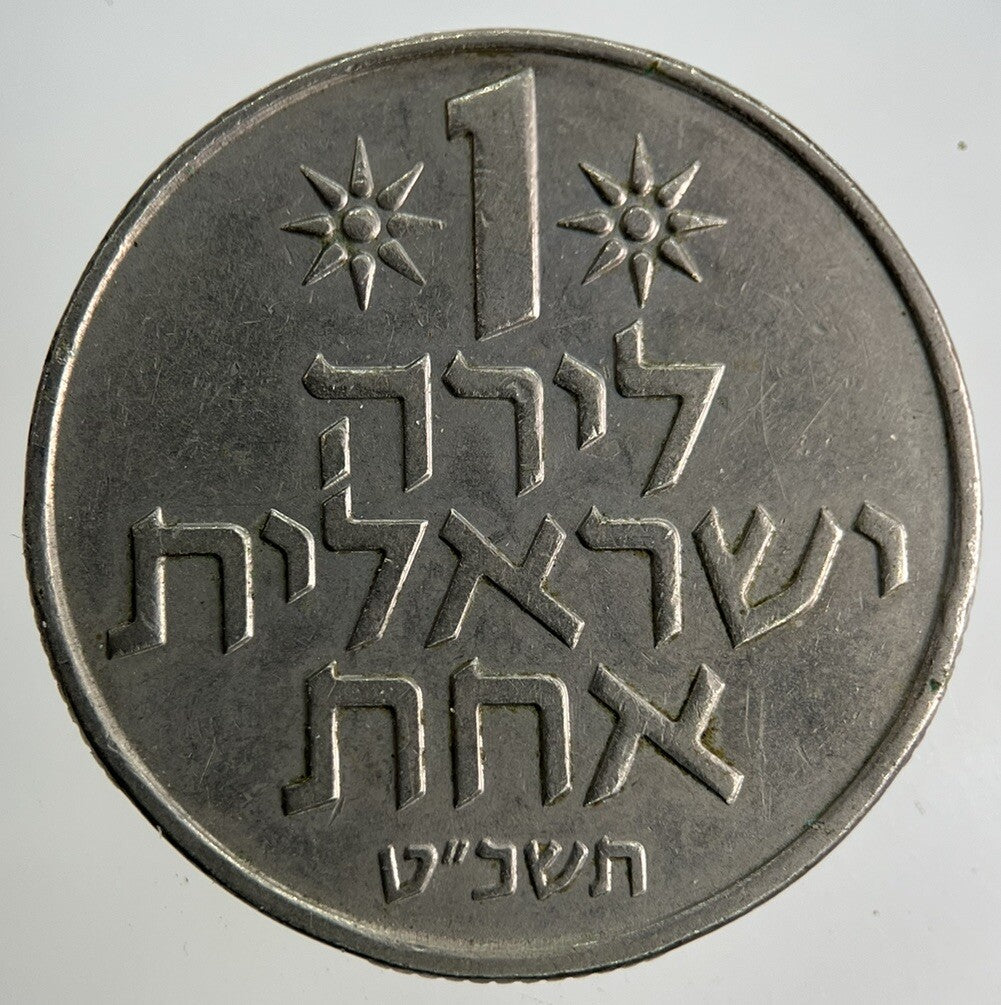 Israel 1 Lira Coin | Fine Collectable Grade