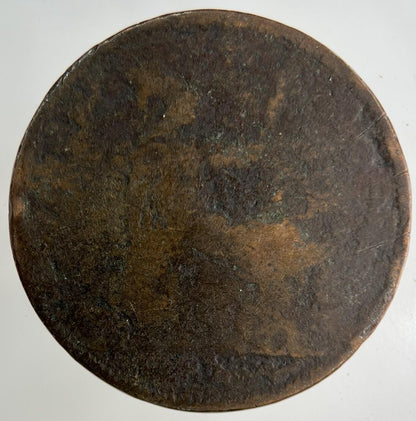 British Victoria One Penny Coin | Worn Grade