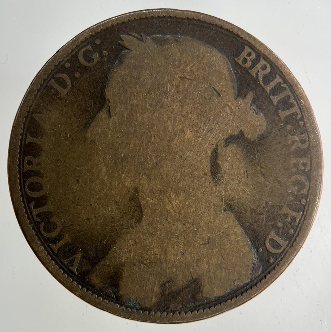 1882-H Victoria One Penny Coin | Collectable Grade