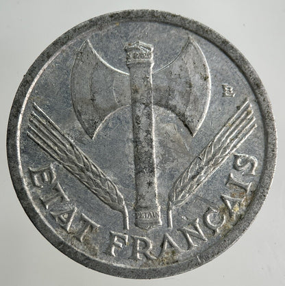 1943 France 1 Franc Coin | Fine Collectable Grade
