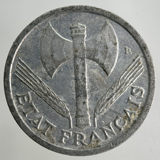 1943 France 1 Franc Coin | Fine Collectable Grade