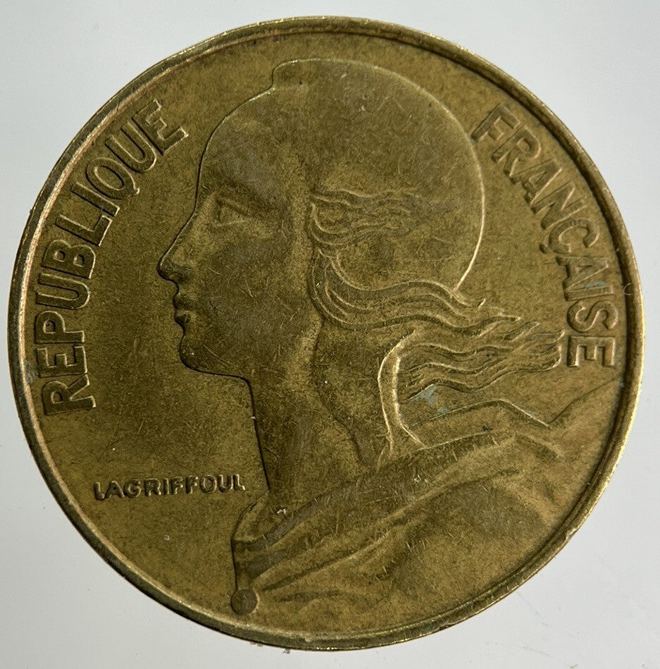 1963 France 20 Centimes Coin | Fine Collectable Grade