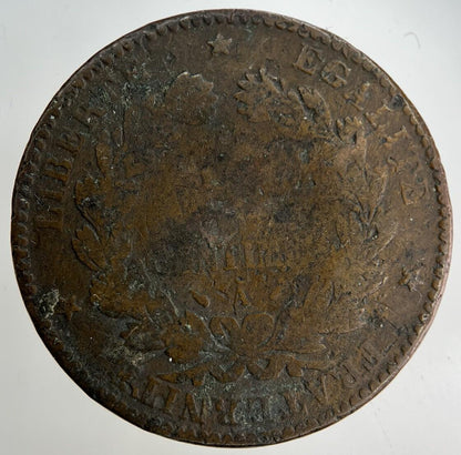 1896 France 10 Centimes Coin | Collectable Grade