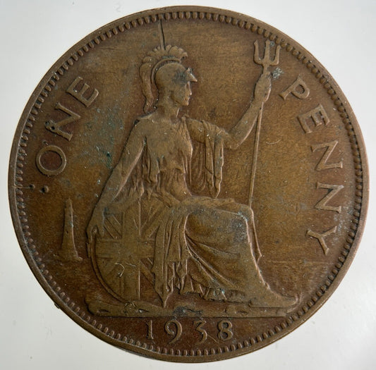 1938 George VI One Penny Coin | Collectable Grade