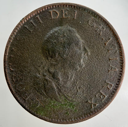 1799 George III 3rd Half-Penny Coin | Collectable Grade