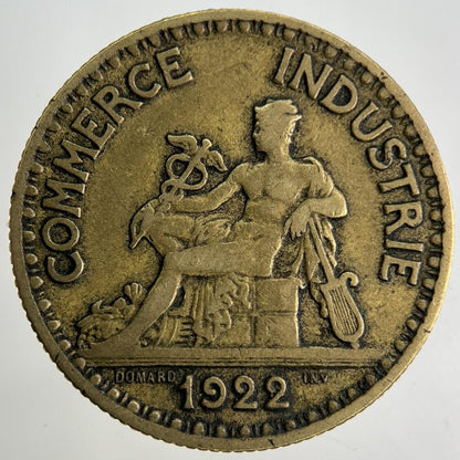 1922 France 2 Francs Coin | Fine Collectable Grade