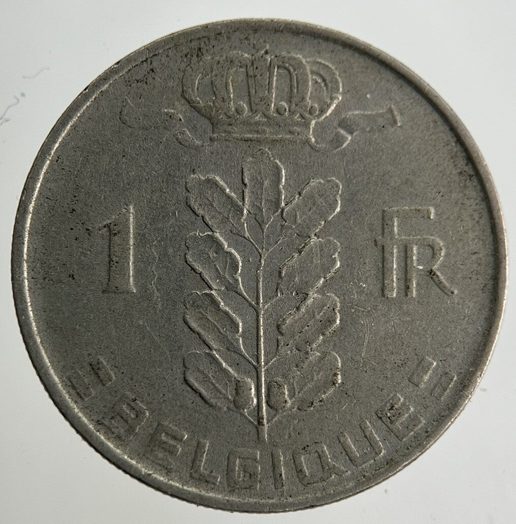 1952 Belgium 1 Franc Coin | Collectable Grade