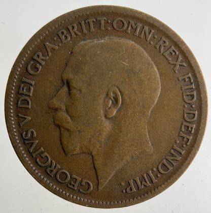1922 George V Half-Penny Coin | Collectable Grade