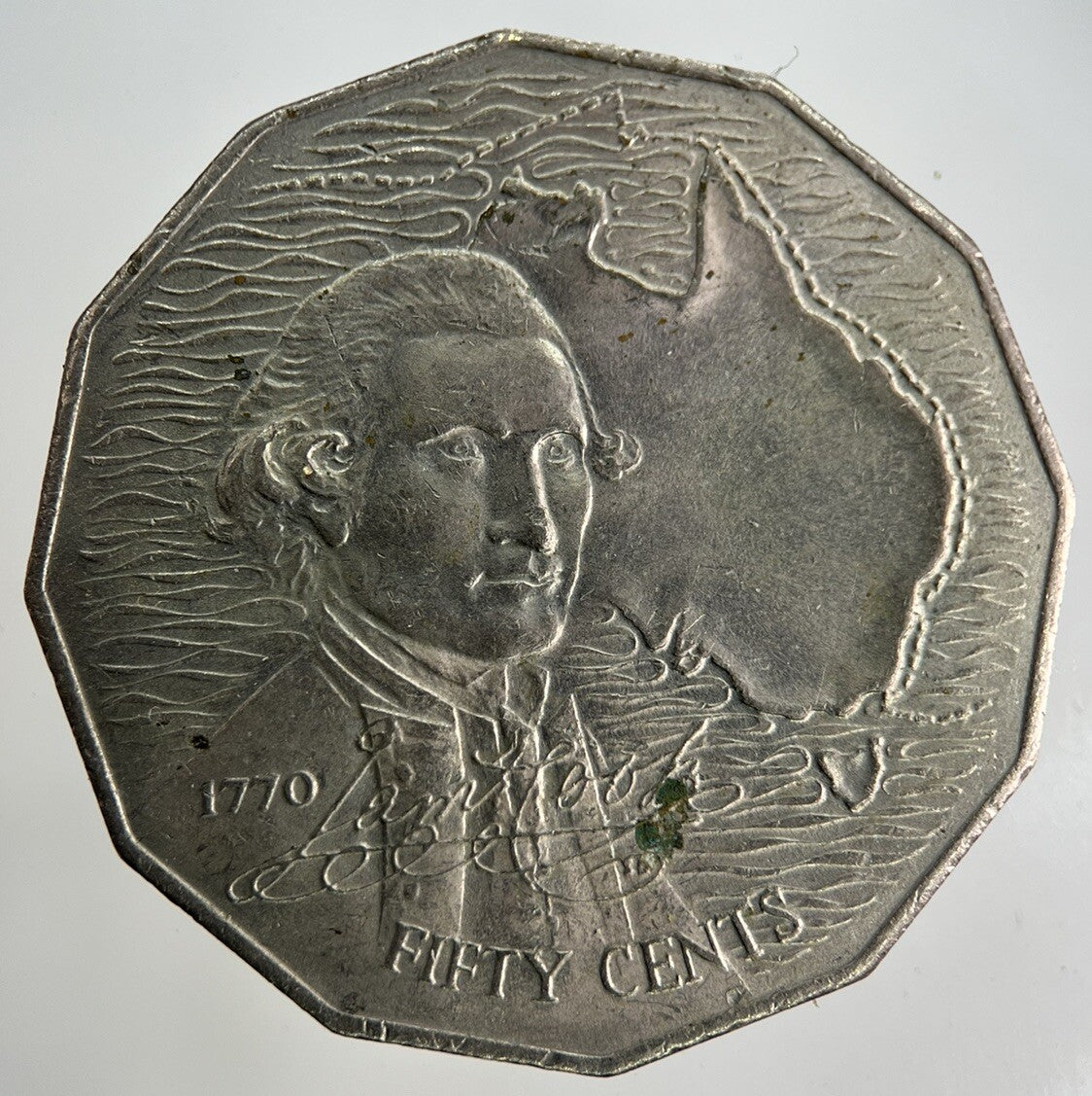 1970 Australia 50 Cents Coin | Fine Collectable Grade