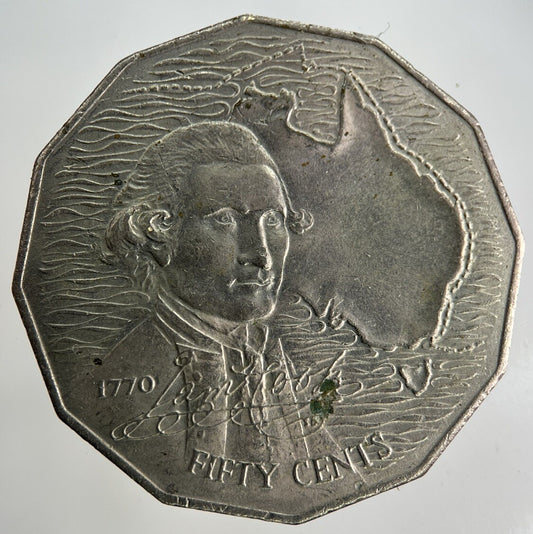 1970 Australia 50 Cents Coin | Fine Collectable Grade