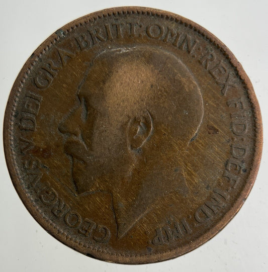 1921 George V Half-Penny Coin | Collectable Grade