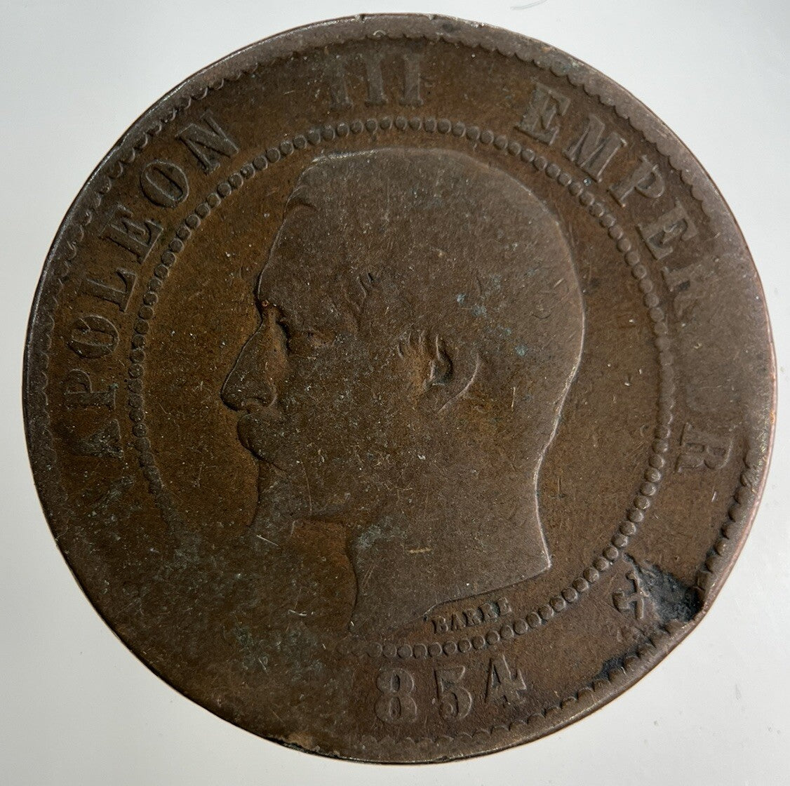 1854 France 10 Centimes Coin | Collectable Grade