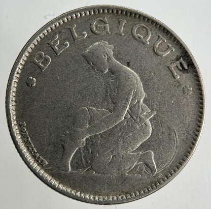 1923 Belgium 1 Franc Coin | Fine Collectable Grade