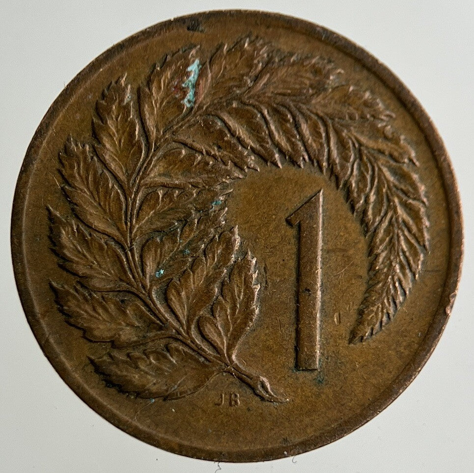 1973 New Zealand 1 Cent Coin | Fine Collectable Grade