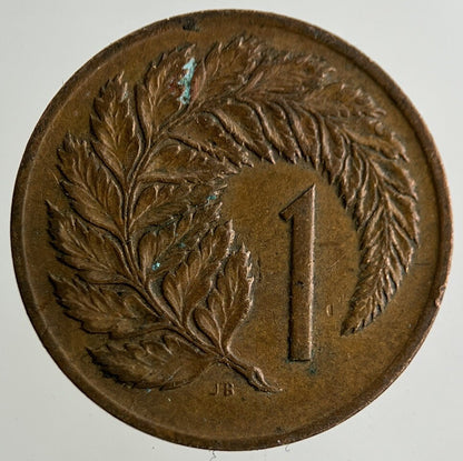 1973 New Zealand 1 Cent Coin | Fine Collectable Grade
